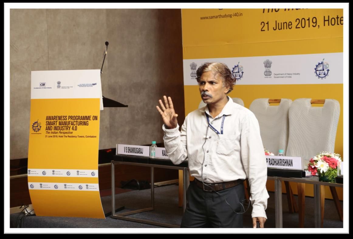 Awareness Programme on Smart Manufacturing and Industry 4.0 The Indian Perspective - photograph 4