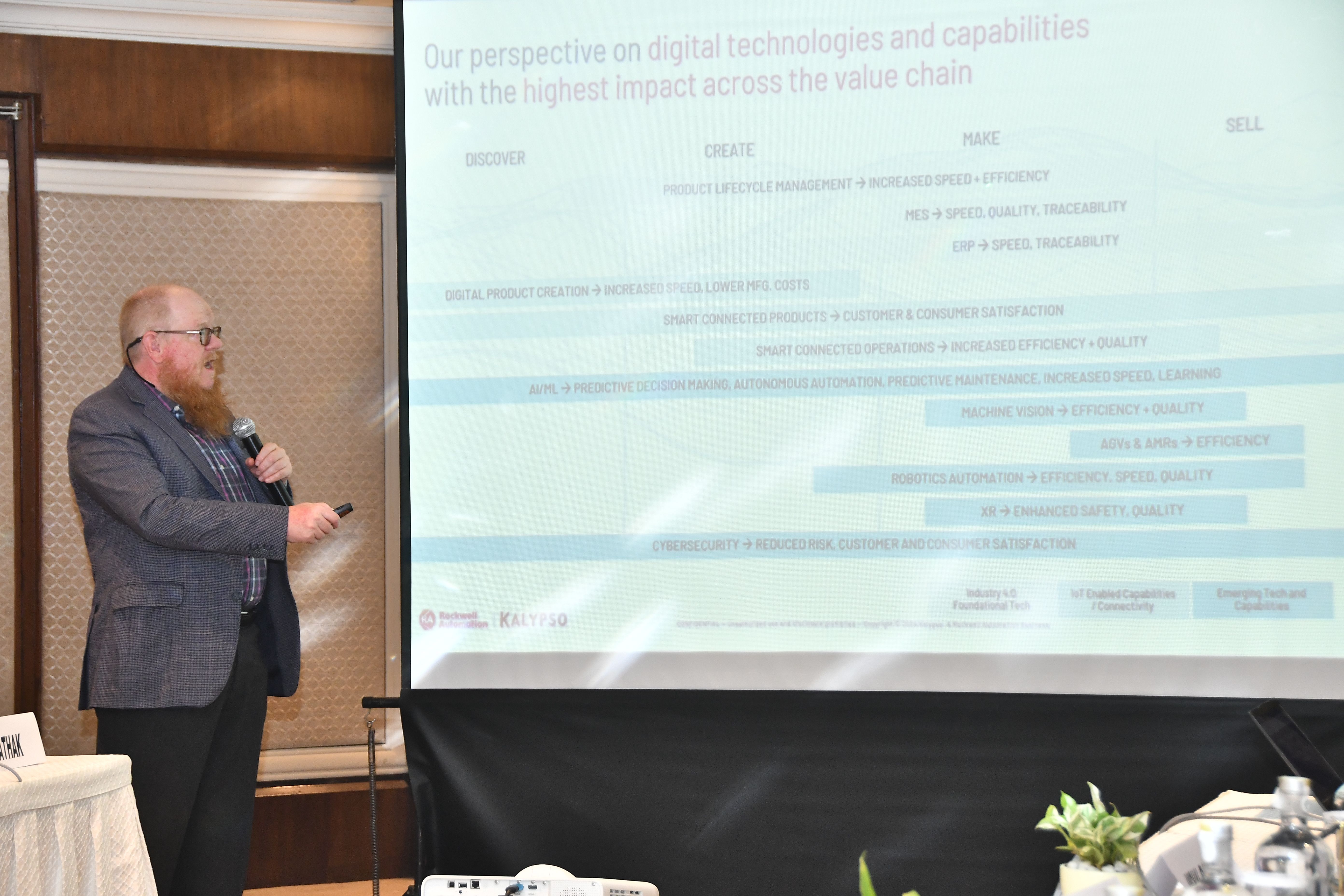 Roundtable on AI in Manufacturing & OT Cybersecurity Enhancing Operational Excellence and Security - photograph 1