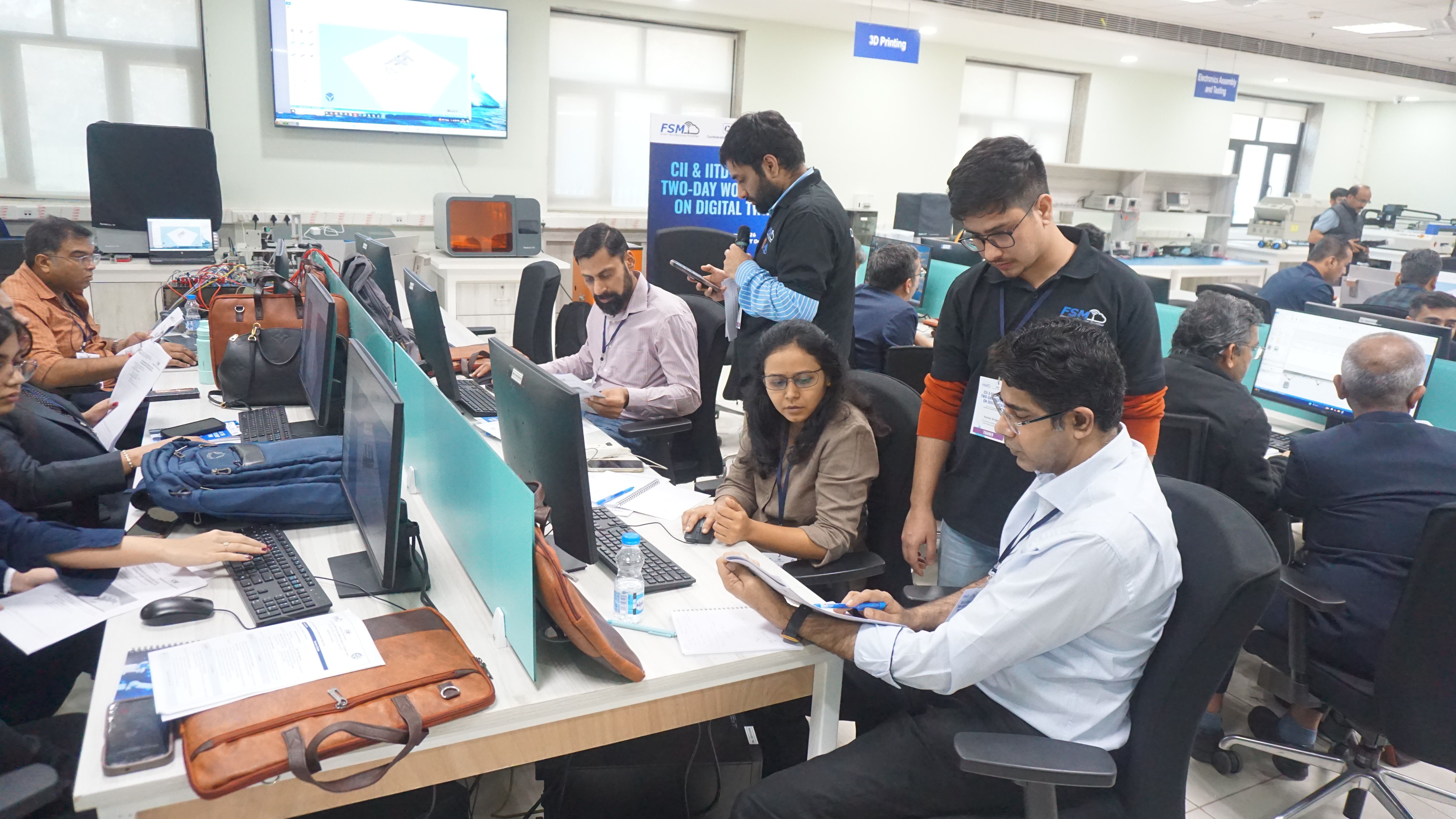 CII & IITD-AIA FSM Two-Day Workshop on Digital Twin - photograph 6